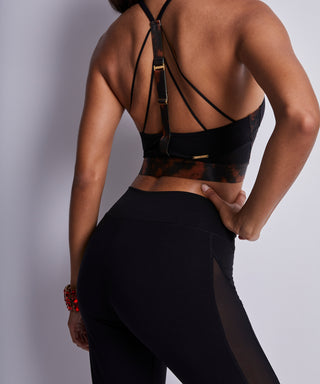 Hot Motion legginsit Aubade X LUZ collaboration, musta