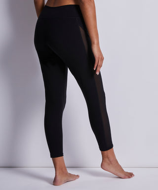 Hot Motion legginsit Aubade X LUZ collaboration, musta