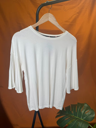 Second Hand: Marimekon Saima paita volyymihihalla, koko S-L