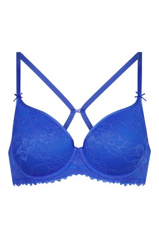 Fabulous memoryfoam pitsirintaliivi, electric blue