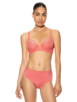 Amorous toppaamaton kaarituettu liivi, juicy peach