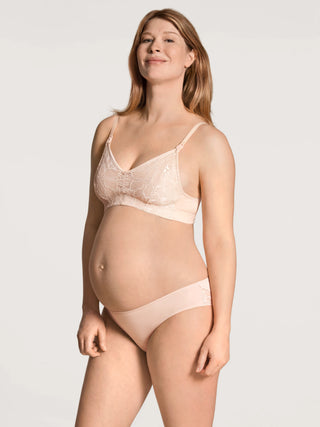 100% NATURE MUM kaaritueton imetysliivi, nude, Cradle to Cradle®   -sertifikaatti