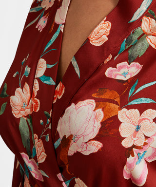 Sweet Folk kimono, terracotta