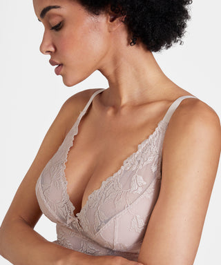Softessence topattu Triangle Bralette, nude