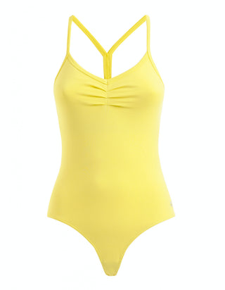 Strappy Bodysuit, 2 VÄRIÄ: musta & keltainen
